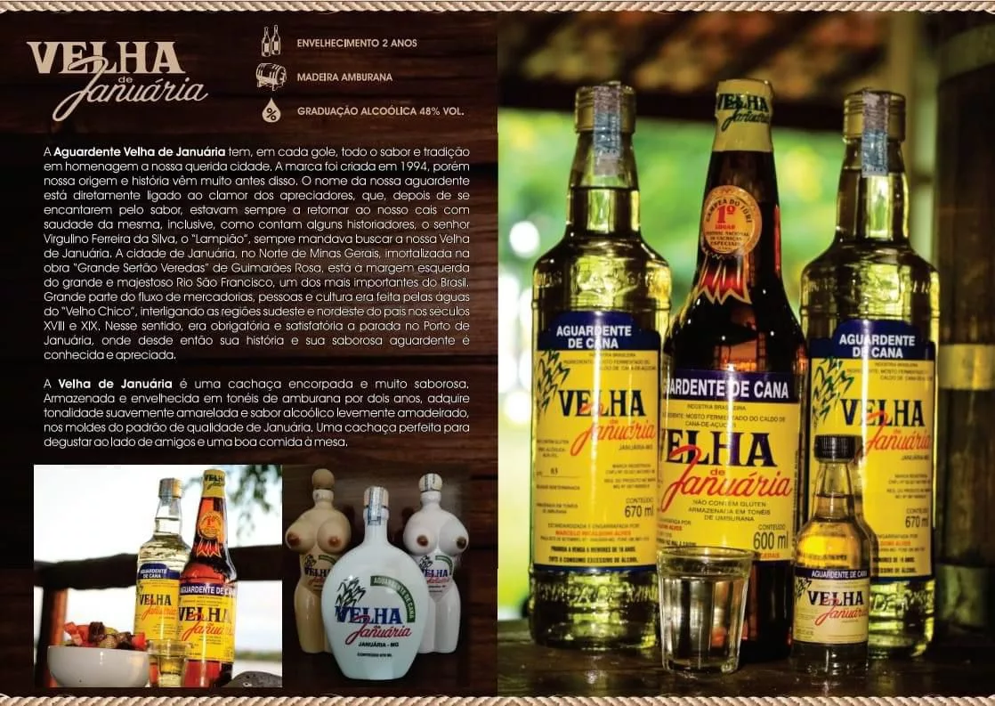 Fornecedor - Cachaça Velha de Januária